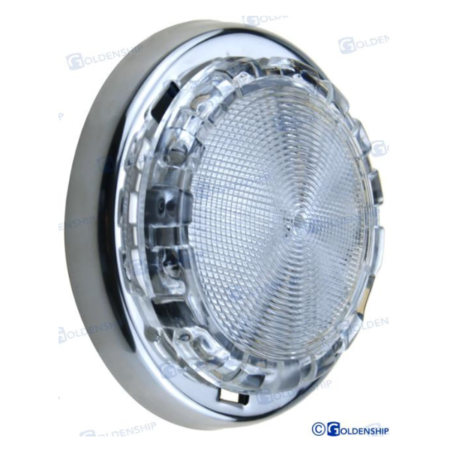 Plafón Interior Inox/PC D.75
