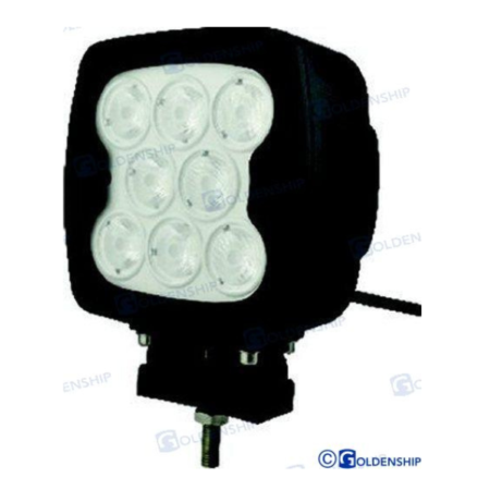 Foco Led Cubierta 80W 9-60V Negro