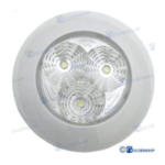 Plafón Interior Led 3W 12V-28V Blanco