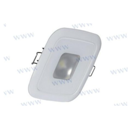 Luz Square Mirage Blanco Rojo Azul