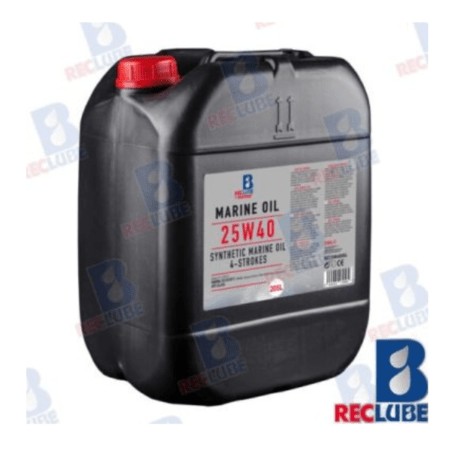 Aceite Marino 25W40 Sintético 205L
