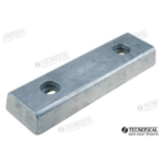 Ánodo Rectangular Zinc 300X80X46Mm