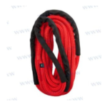 Cabo de Amarre Elástico ROJO-NEGRO STORMX 12-14-16-18 mm con gaza Poly Ropes