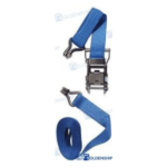 cincha de amarre inox 1,5" - azul - 6 m