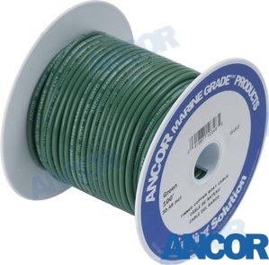MF-AM100350 - CABLE MARINO 18 AWG (0,8MM²) VERDE 152 M