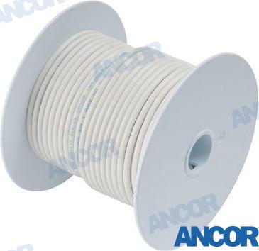 MF-AM100910 - CABLE MARINO 18 AWG (0,8MM²) BLANCO - 30