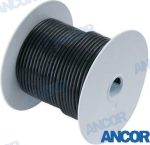 MF-AM180003 - CABLE MARINO 18 AWG (0,8MM²) NEGRO - 10