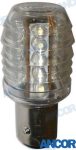 MF-AM529420 - BOMBILLA LED 360º 2P. BAY15D 12V-10MA