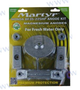 MF-CMHBF35225KITM - KIT ANODOS MAGNESIO HONDA 35-225HP
