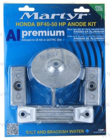 MF-CMHBF4050KITA - KIT ANODOS ALUMINIO HONDA 40/50HP