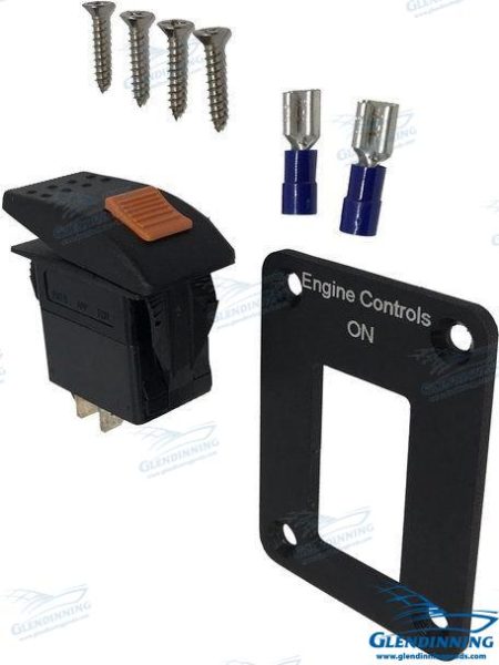 MF-GLE11490-B - INTERRUPTOR PANEL SISTEMA - NEGRO