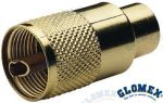 MF-GLORA131GOLD - CONECTOR PL259 GOLD PARA RG213