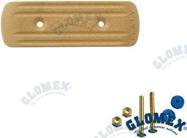placa de masa  rectangular-  155x51x13 2