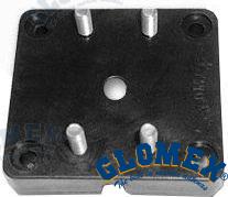 MF-GLORA209 - SOPORTE MASTIL EN NYLON - AISLANTE PARA