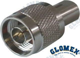 MF-GLORA354 - ADAPTADOR FME MACHO A "N" MACHO