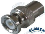 MF-GLORA355 - ADAPTADOR FME MACHO A BNC MACHO