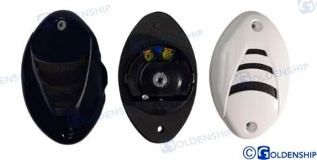 MF-GS12036 - BOCINA 12V EMPOTRADA "H"