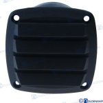 MF-GS31193 - REJILLA VENT. ABS 85X85 /TUBO 3" NEGRA