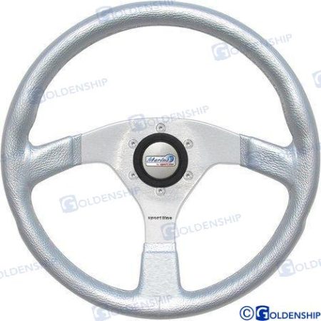 MF-GS41146 - VOLANTE MARINA 350MM PLATA