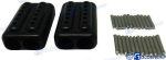MF-GS62091 - PAR MORDAZAS CABOS "EZ-SPLICE" NEGRO 10/