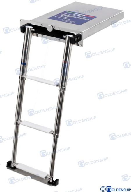 MF-GS73042 - ESCALERA PLEGABLE 3 PELDAÑOS 390*88*854M