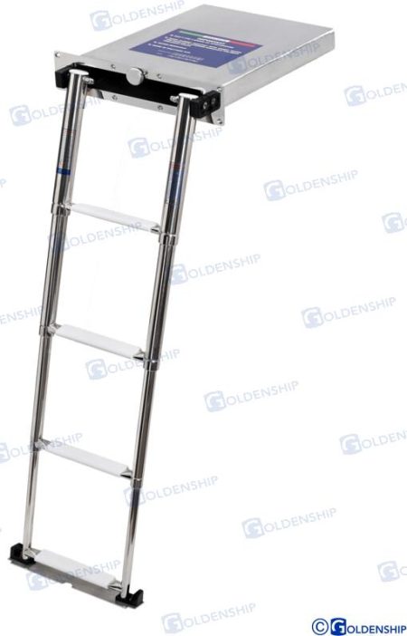 MF-GS73043 - ESCALERA PLEGABLE 4 PELDAÑOS 390*88*1127
