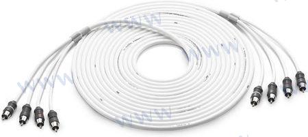 MF-JLM-XMD-WHTAIC4-25 - CABLE JLAUDIO 4 CHANNEL INTERCONNECT 7,6
