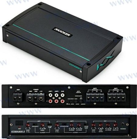 MF-KA44KXMA8008 - AMPLIFICADOR KICKER 800W 8 CANALES