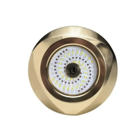 Luz Submarina Bronce Azul/Blanca