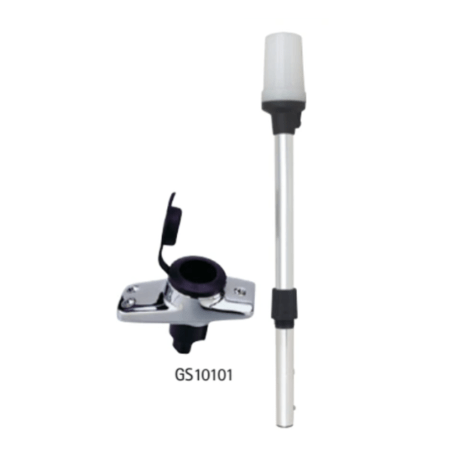 Luz T.H. Desmontable Alu 60 cm Con Base