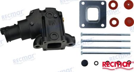 MF-MAR591 - CODO ESCAPE MERCRUISER V6-V8 MODERNO