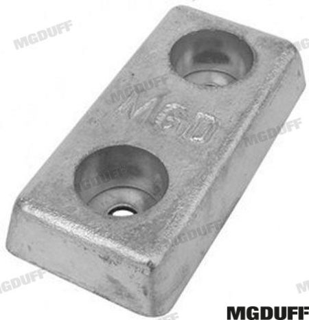 MF-MGD40AHD - ANODO PLACA ALUMINIO 1,9 KG