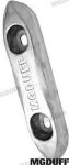MF-MGDZD72B - ANODO PLACA ZINC 12KG M16