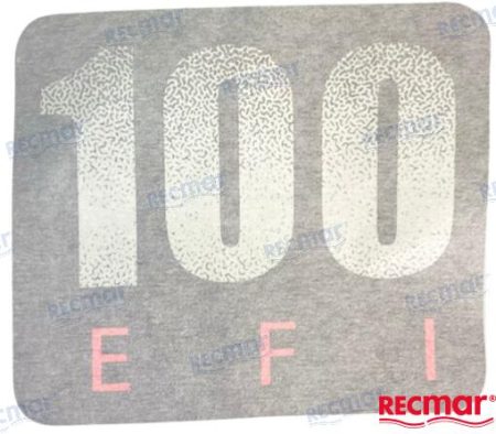 MF-PAF115-09000004-100 - STICKER (FRONT), TOP COWLING F100