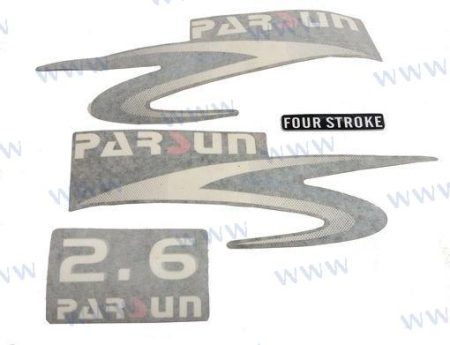MF-PAF2.6-07000000 - TOP COWLING STICKER FOR 2.6HP