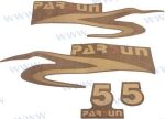 MF-PAF6-08000000-5 - TOP COWLING STICKER FOR 5HP