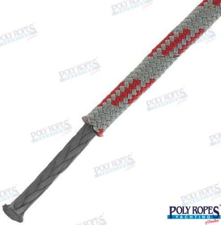 Prorace Four Negro/Rojo 12mm (165 m)