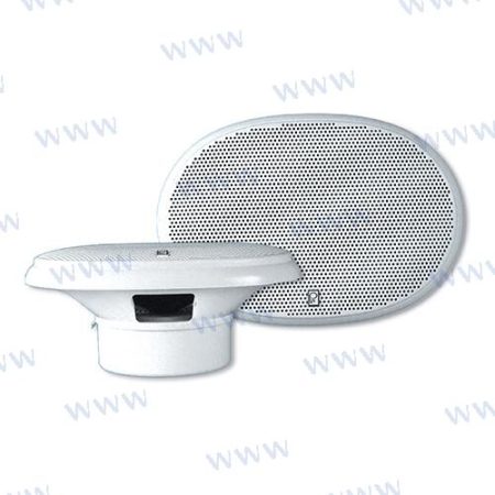 MF-PPMA-5950W - PAR ALTAVOCES 6" X 9" BLANCO