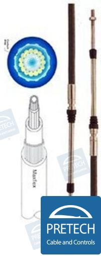Cable Mando 3300C SS 44 PIES  = 13,30 M.