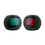 Par Luces Navegación Negra Led