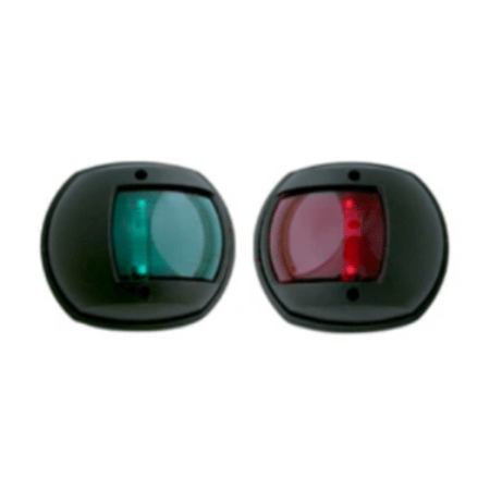 Par Luces Navegación Negra Led
