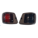 Par Luces Navegación Negra Led