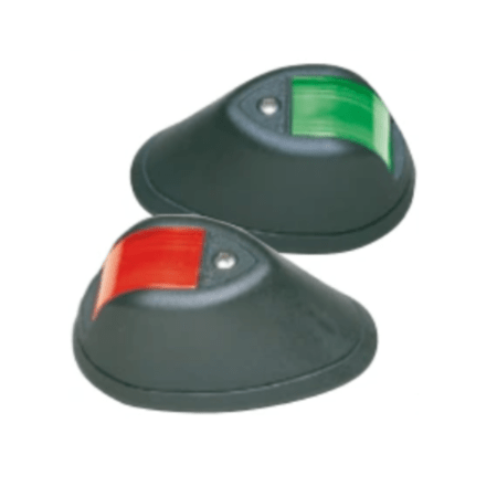 Par Luces Navegación Negro LED