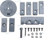 MF-RECKITMVERADO6AL - KIT ANODOS MERCURY ALUMINIO