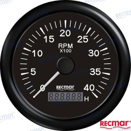 MF-RECKY07204 - CUENTAVUELTAS 1.0/10.0 - 0/4000 RPM NEGR