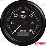 MF-RECKY07205 - CUENTAVUELTAS 1.0/10.0 - 0/6000 RPM NEGR