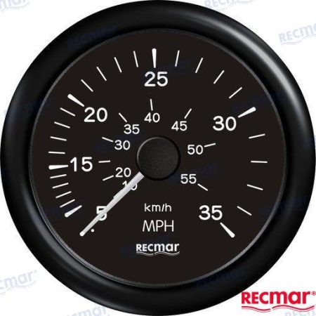 MF-RECKY18204 - RELOJ CUENTAMILLAS 0/35 MPH NEGRO