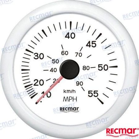 MF-RECKY18303 - RELOJ CUENTAMILLAS 0/55 MPH BLANCO