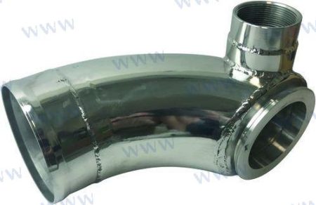 MF-SED3091400 - CODO ESCAPE INOX 3830988  VOLVO