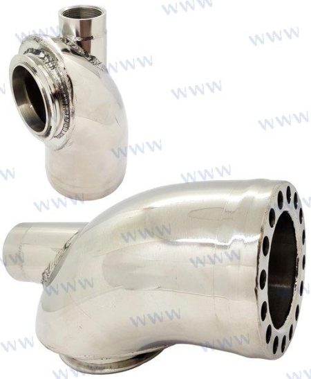 MF-SED3092500 - CODO ESCAPE INOX  YANMAR 4LHA